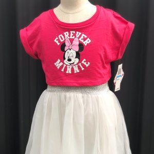 BNWT Disney Forever Minnie Mesh T-Shirt dress